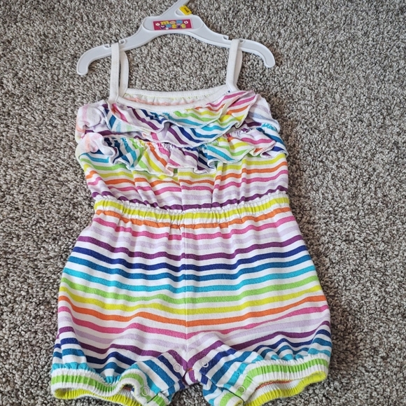 The Children's Place Other - Rainbow romper